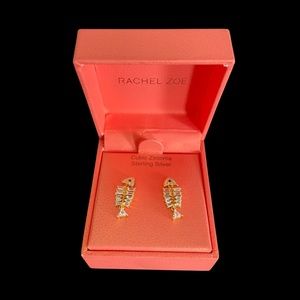 NEW Rachel Zoe Fishbone Earrings